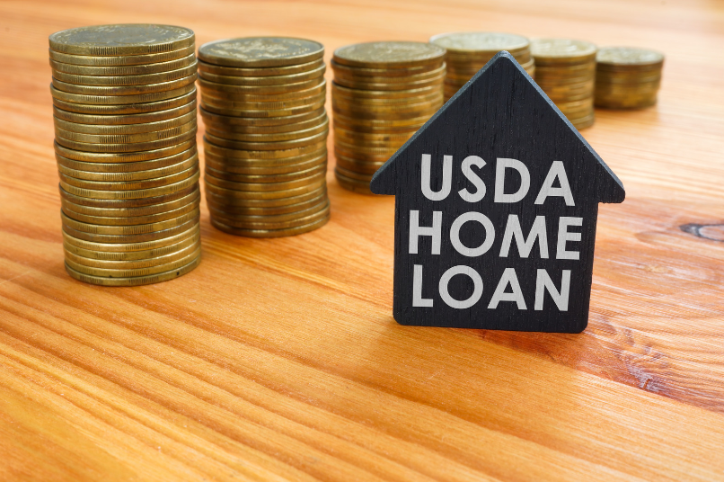 USDA Home Loan Image with sign